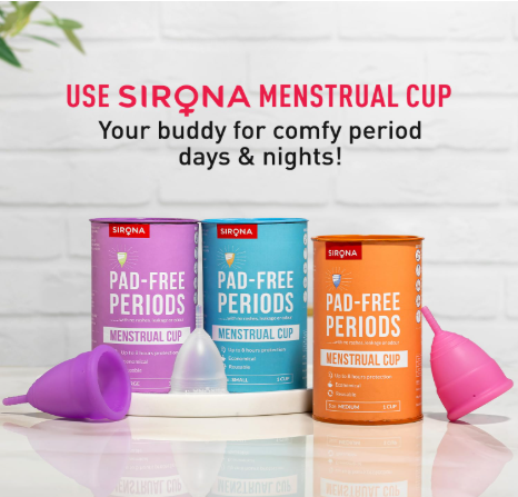 Sirona Reusable Menstrual Cup 2025