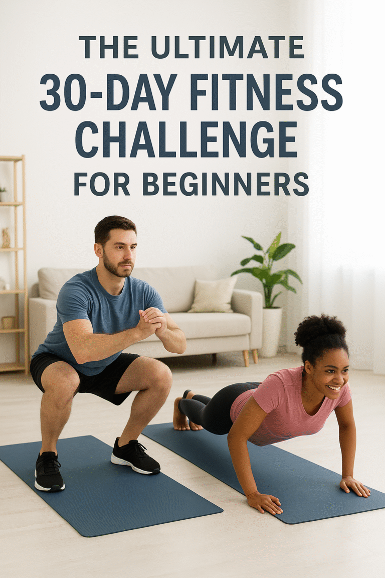 The Ultimate 30-Day Fitness Challenge for Beginners The Ultimate 30-Day Fitness Challenge for Beginners