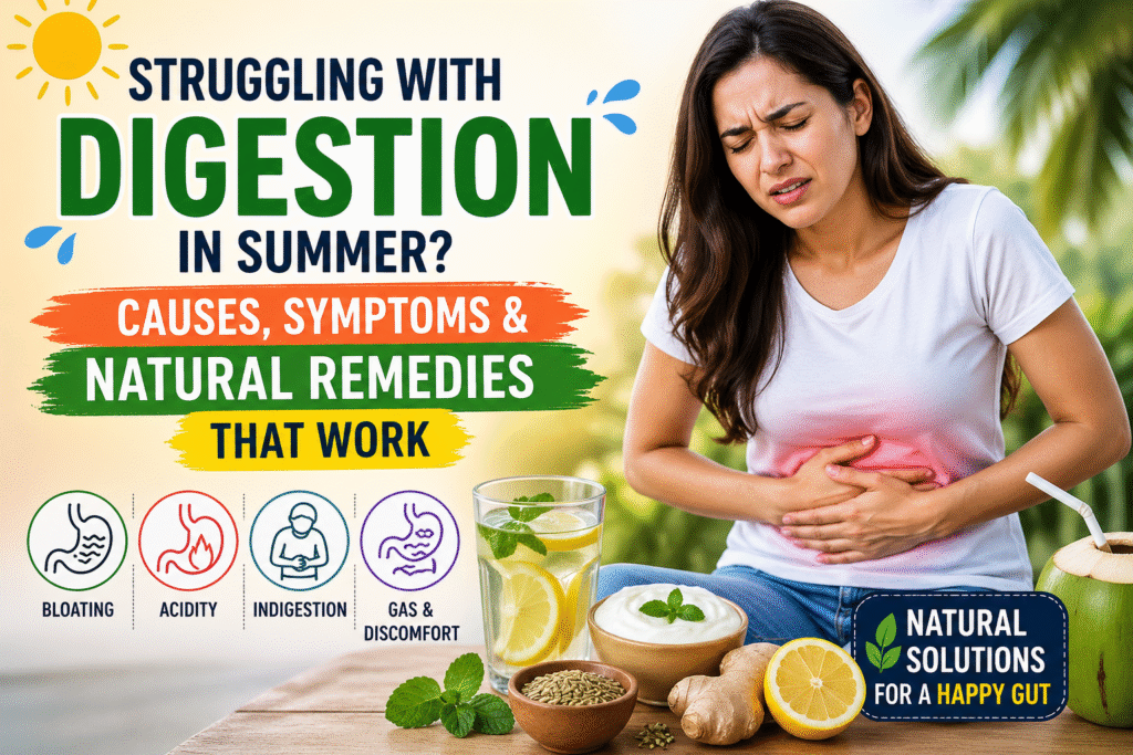 summer digestion problems