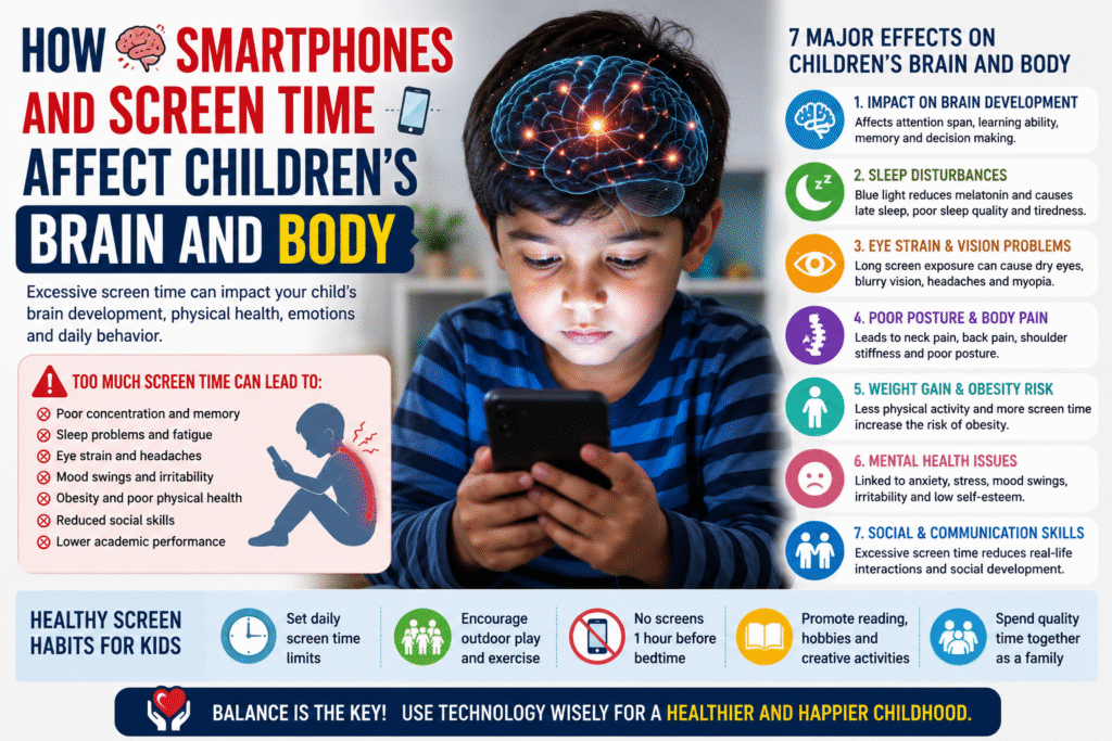 Screen Time Impacts Children’s Health