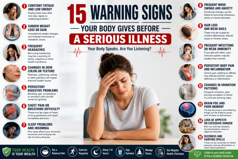 Warning Signs Your Body Gives Before a Serious Illness